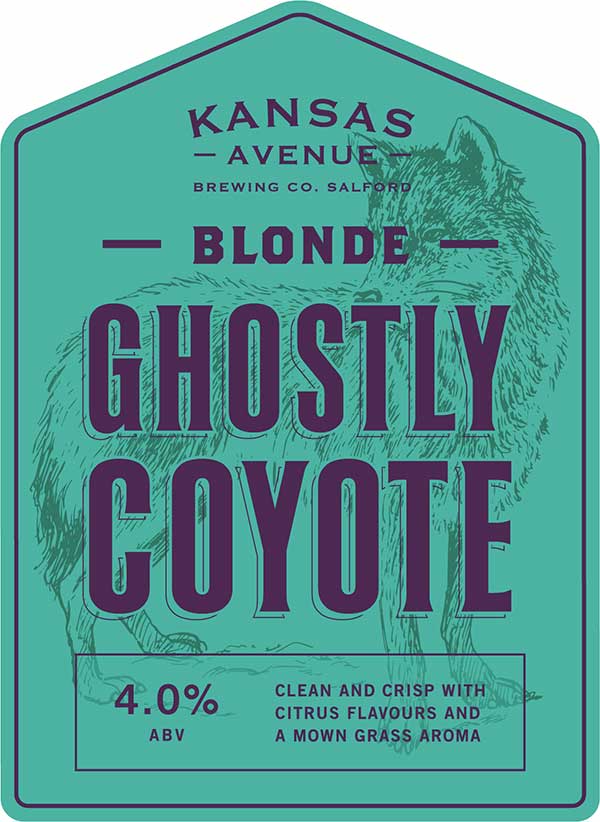 Kansas Avanue Beer Ghostly Coyote