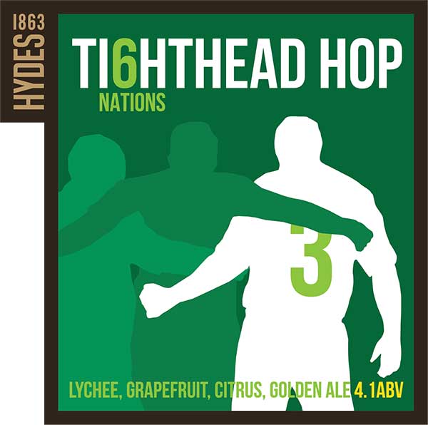 Hydes Beer Ti6hthead Hop