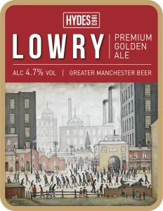 Hydes Lowry - A Premium Golden Ale